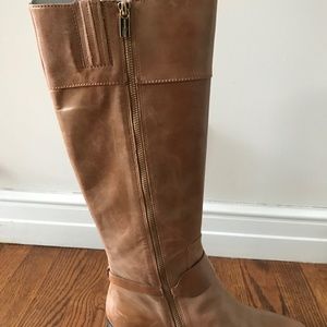 Michael Kors Fulton Harness Distressed Boots